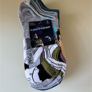 Disney Pixar Buzz Lightyear package of 6 pair of socks